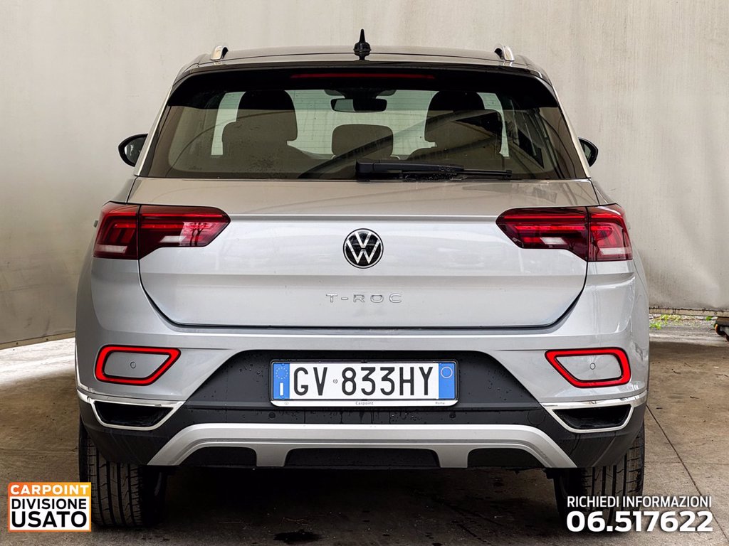 VOLKSWAGEN T-roc 1.0 tsi style 110cv