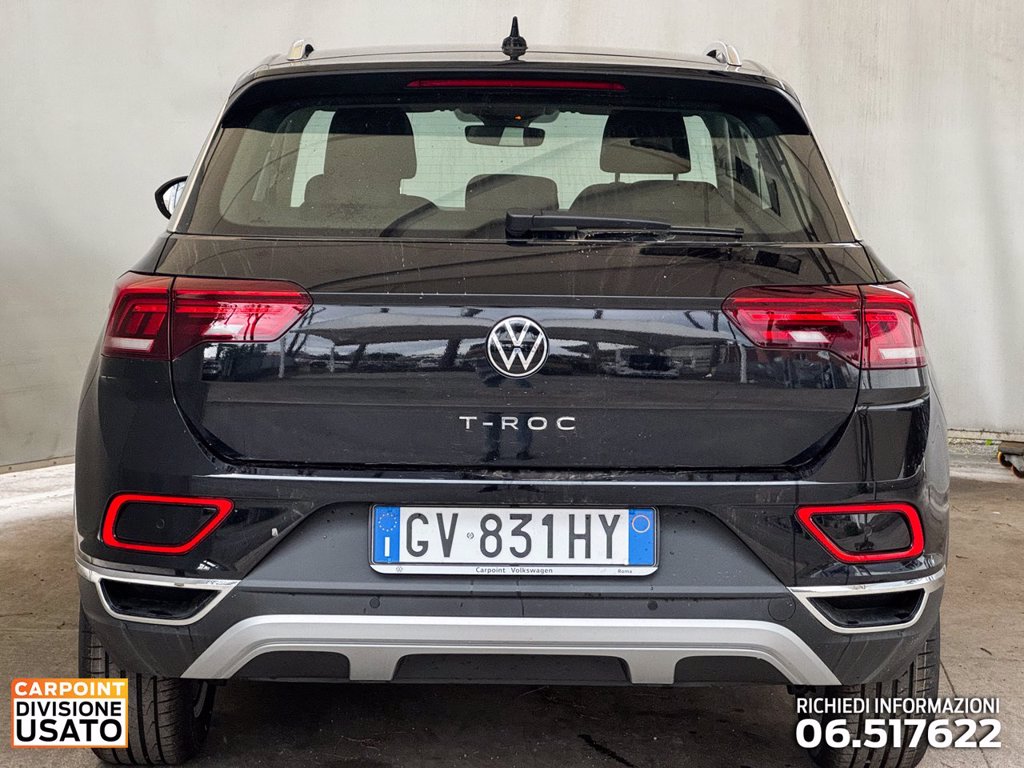 VOLKSWAGEN T-roc 1.0 tsi style 110cv