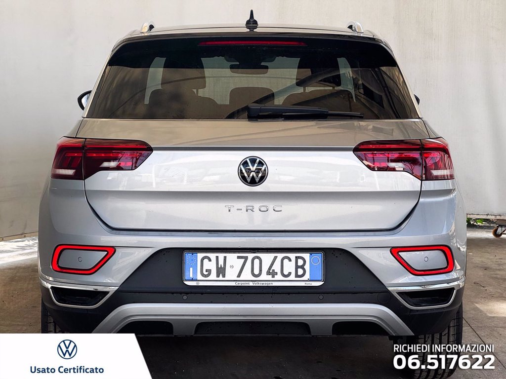 VOLKSWAGEN T-roc 1.0 tsi style 110cv