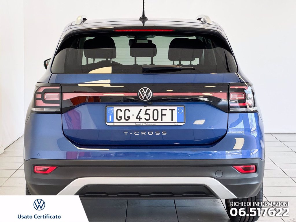 VOLKSWAGEN T-cross 1.0 tsi advanced 110cv