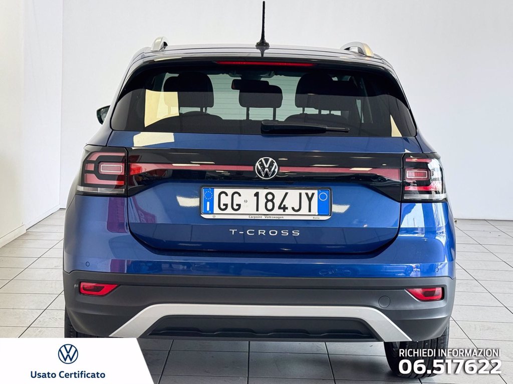 VOLKSWAGEN T-cross 1.0 tsi advanced 110cv dsg