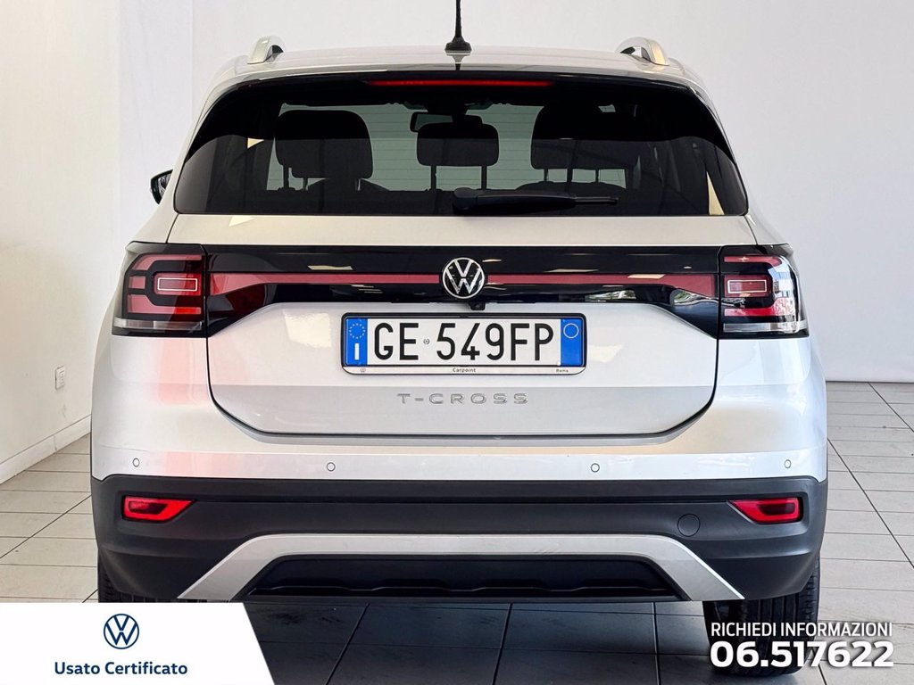 VOLKSWAGEN T-cross 1.0 tsi advanced 110cv dsg