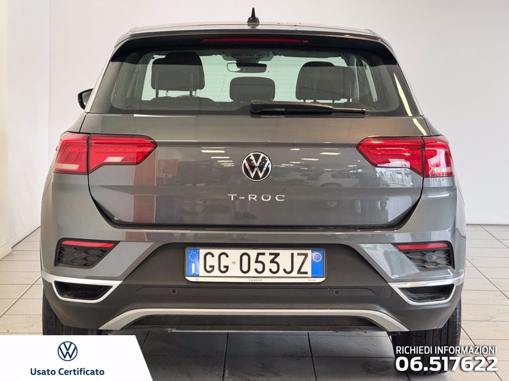 VOLKSWAGEN T-roc 1.0 tsi style 110cv