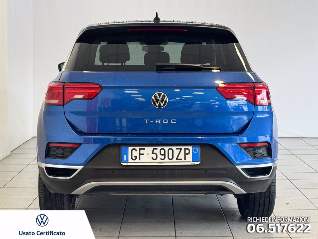 VOLKSWAGEN T-roc 1.0 tsi style 110cv