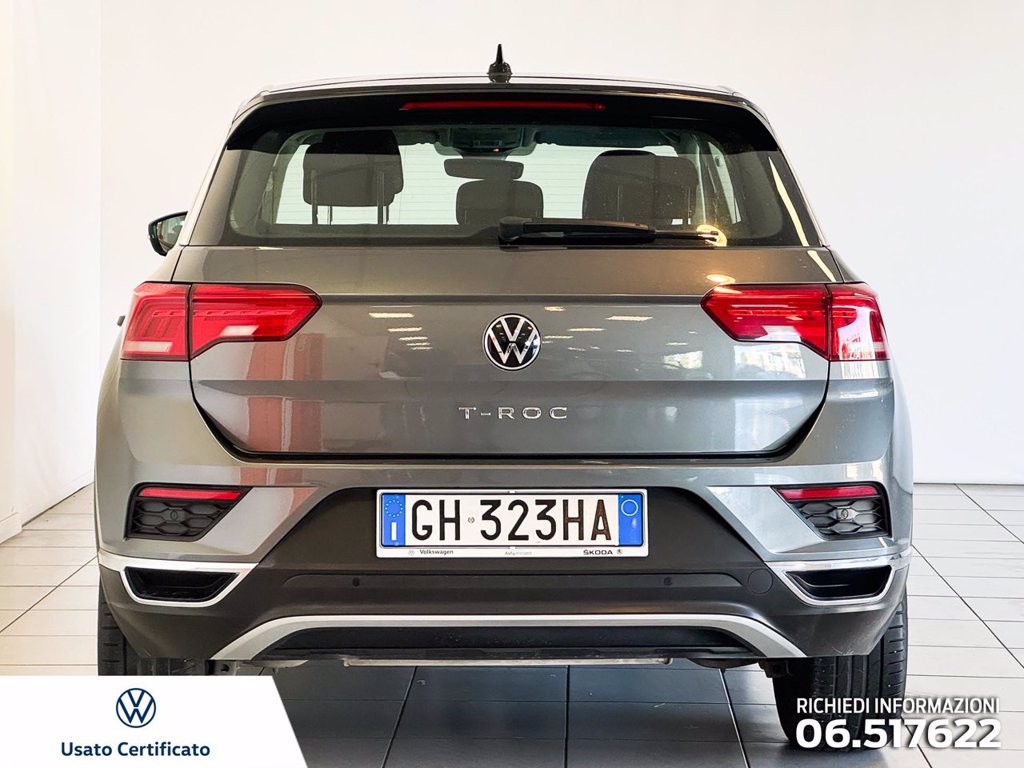 VOLKSWAGEN T-roc 1.0 tsi style 110cv