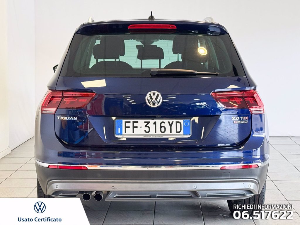 VOLKSWAGEN Tiguan 2.0 tdi executive 4motion 190cv dsg