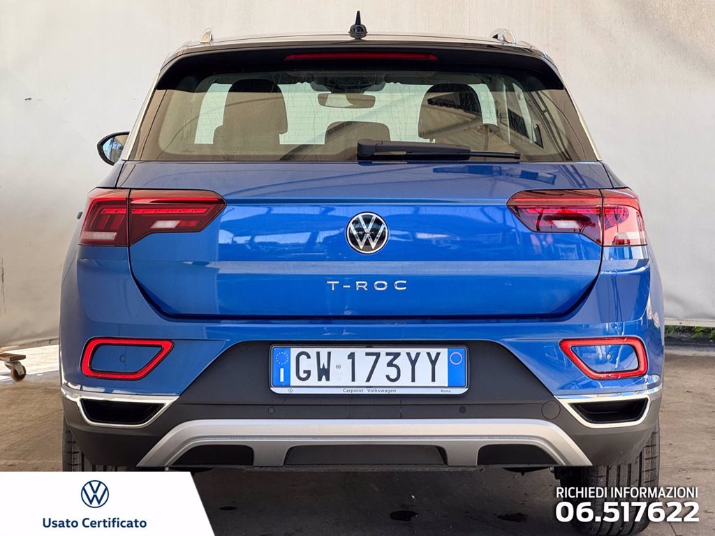 VOLKSWAGEN T-roc 1.0 tsi style 110cv