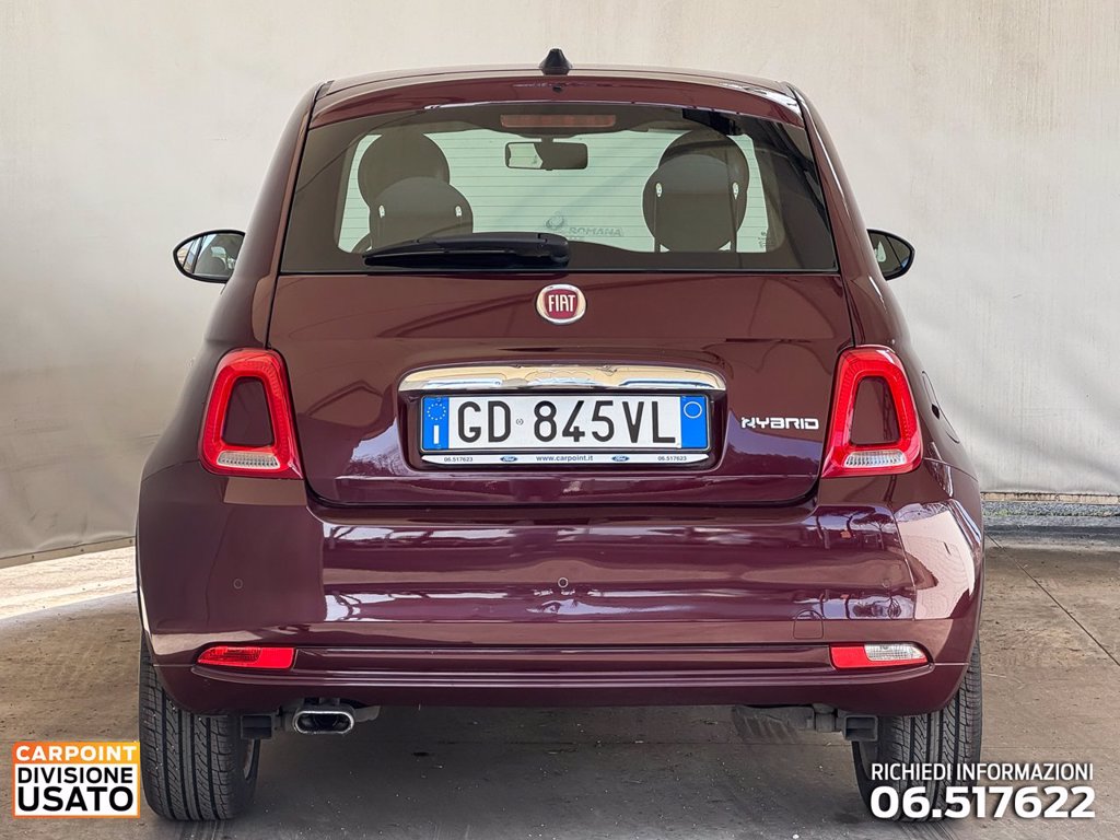 FIAT 500 1.2 lounge 69cv my20