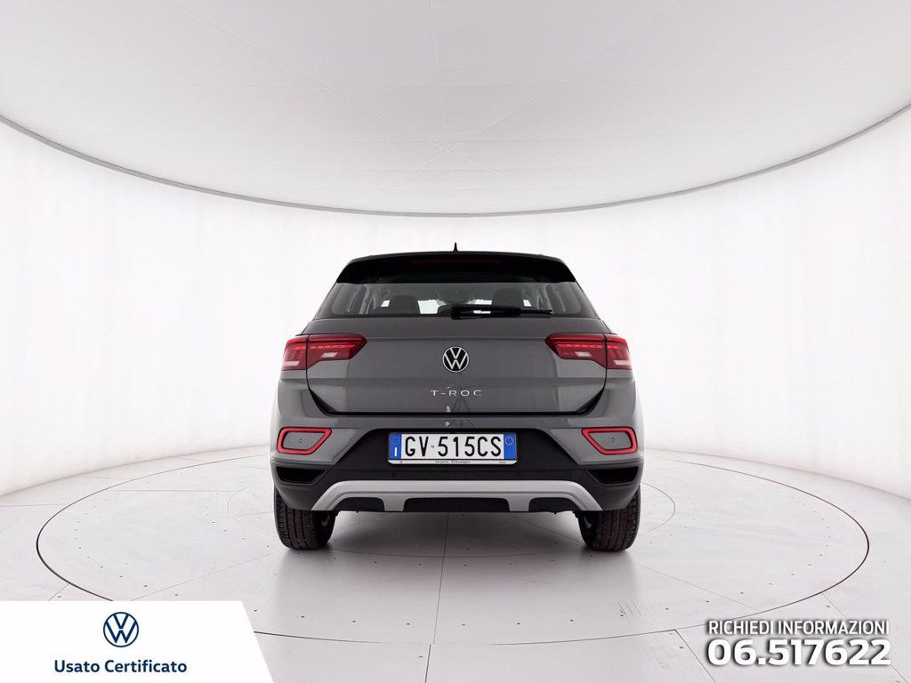 VOLKSWAGEN T-roc 1.0 tsi life 110cv